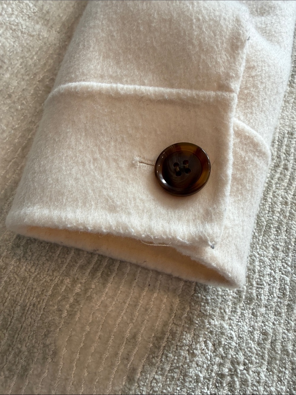 Rails Cream Button-Front Jacket - Picture 9 of 11